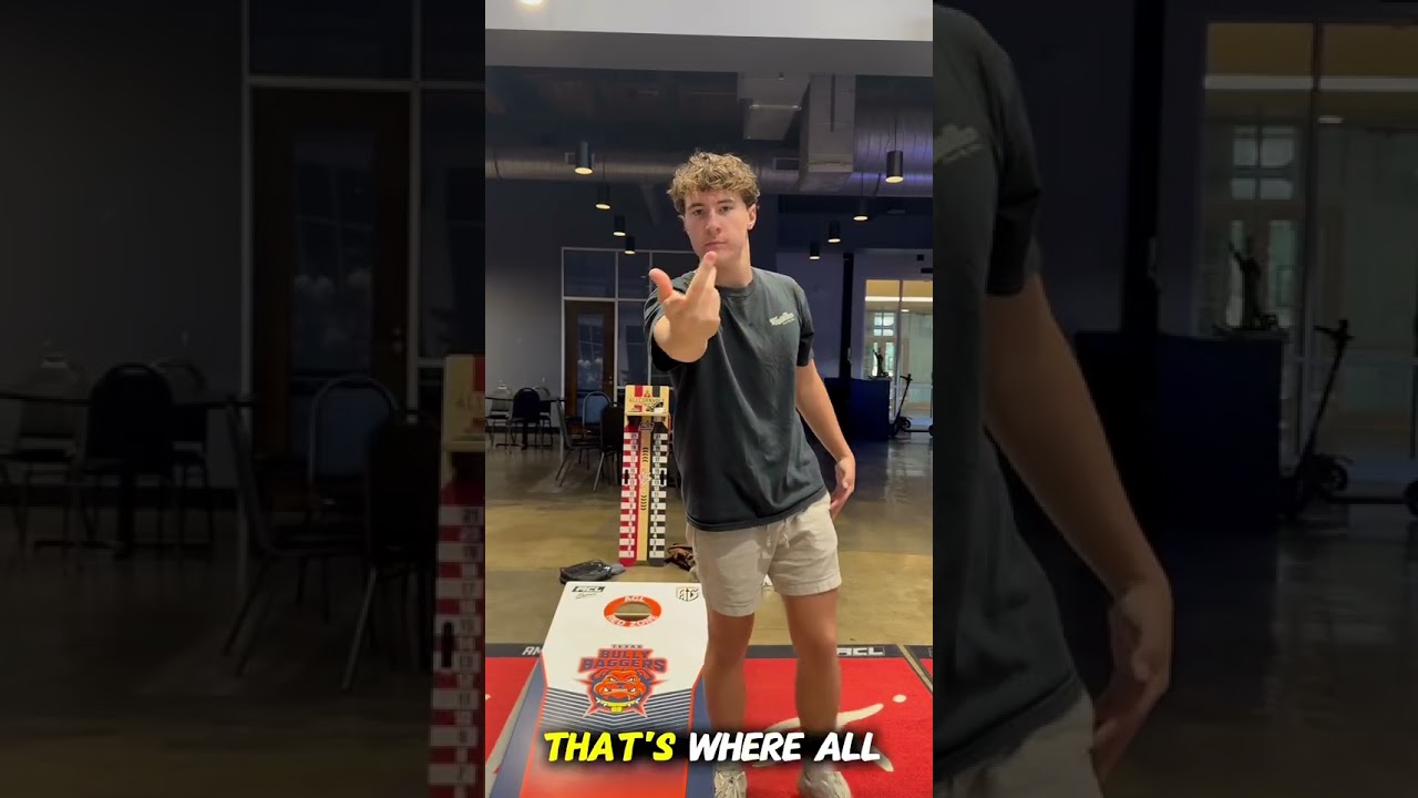 Совет недели по игре в корнхол | Roll Bag #cornhole #stickside #levelup
