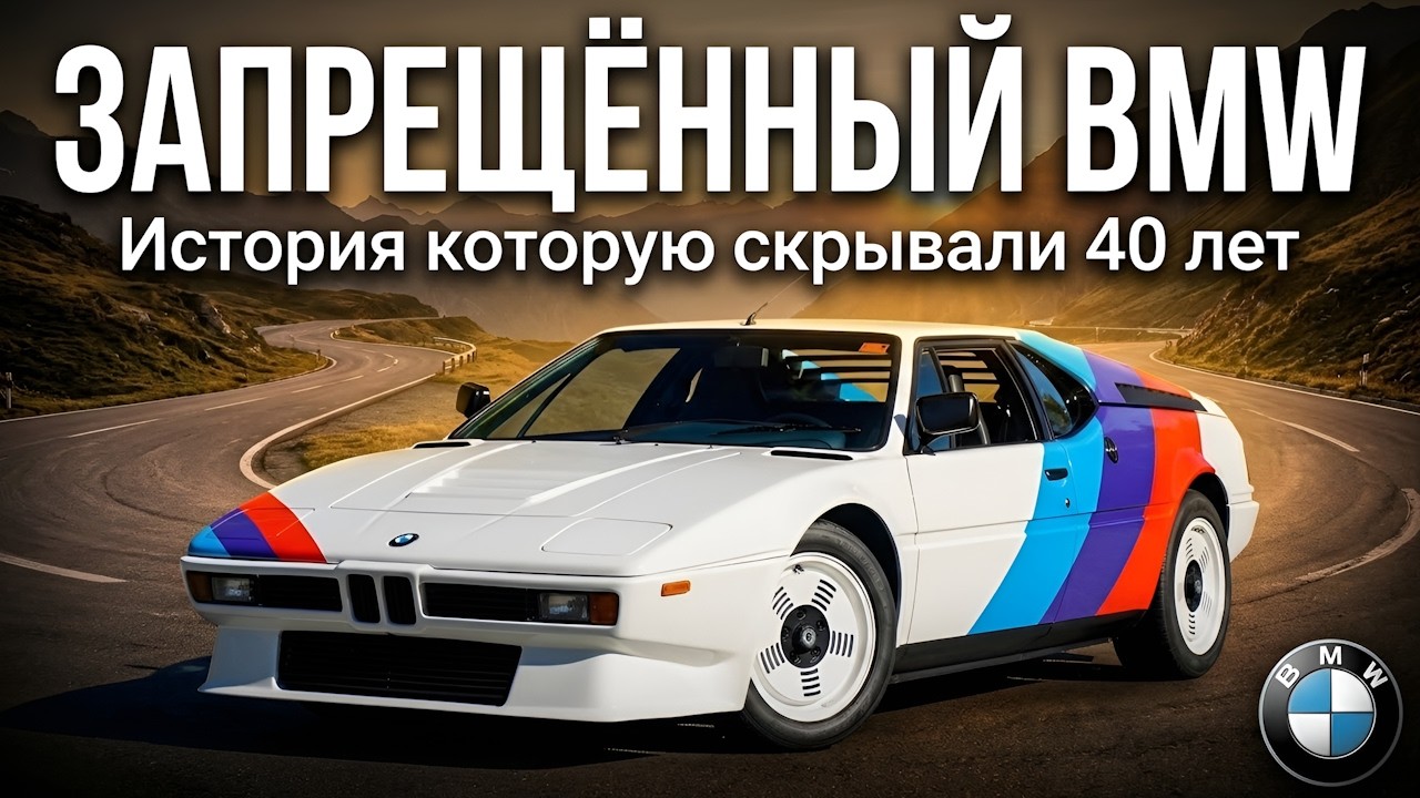 BMW M1: суперкар, который BMW скрывал 40 лет