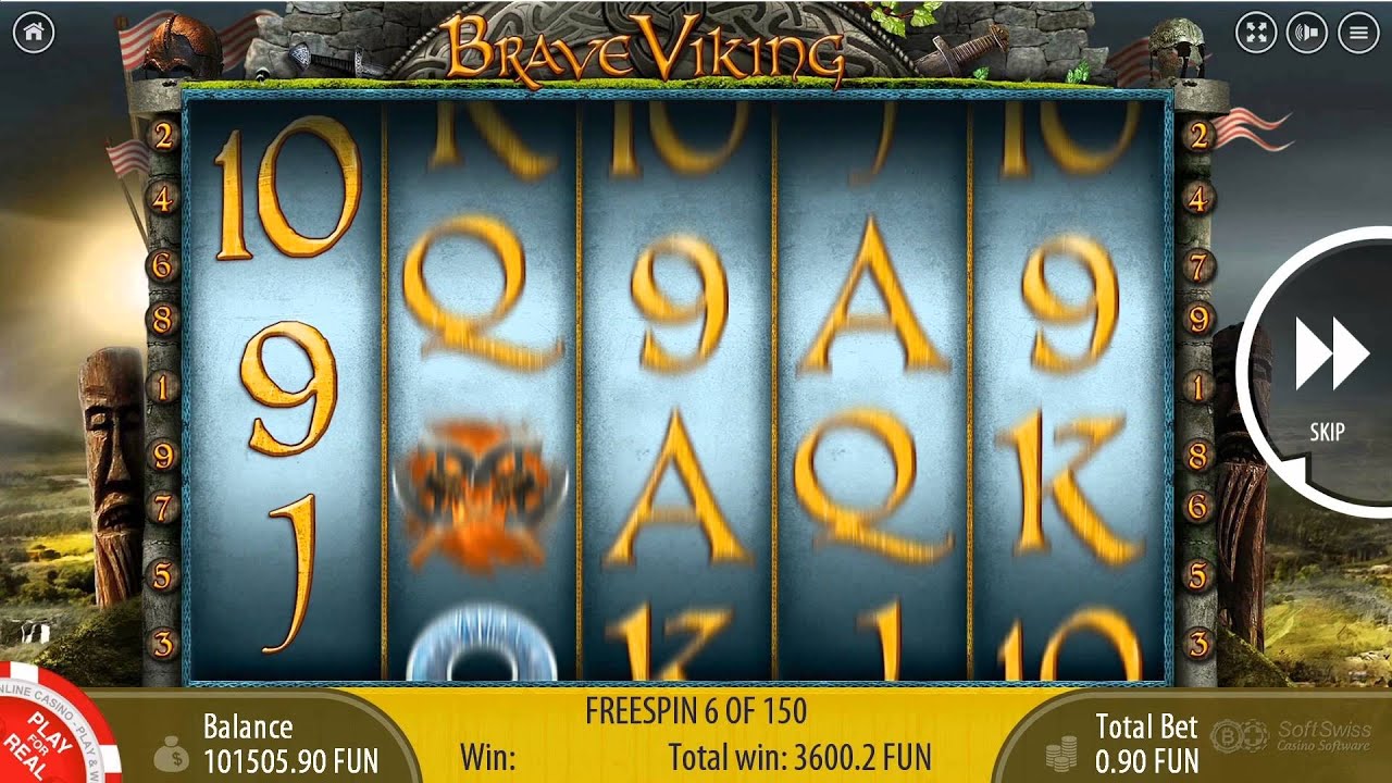 Brave Viking online casino game by SoftSwiss Casino Software