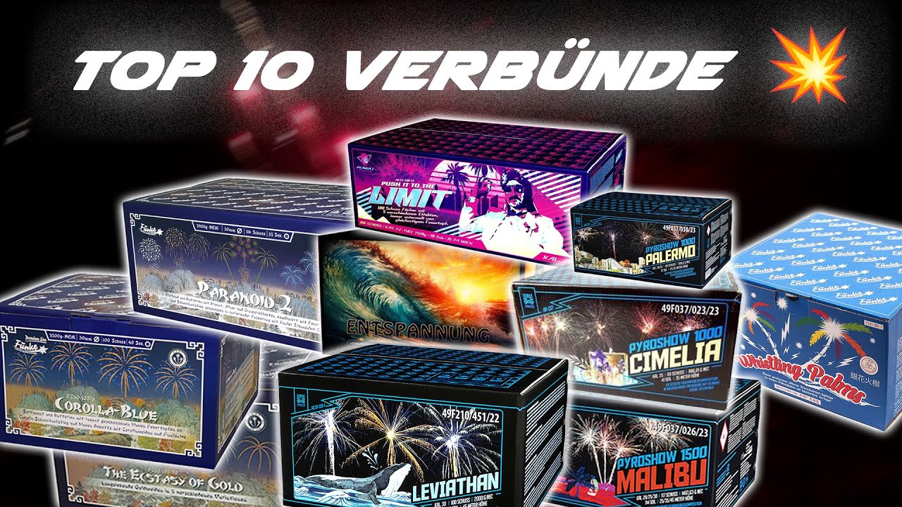 TOP 10 FEUERWERKS-VERBÜNDE 🔥| 2024/2025 | JB Fireworks