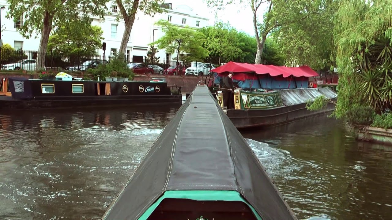 Slow TV - London Canal Trip by historic narrow boat