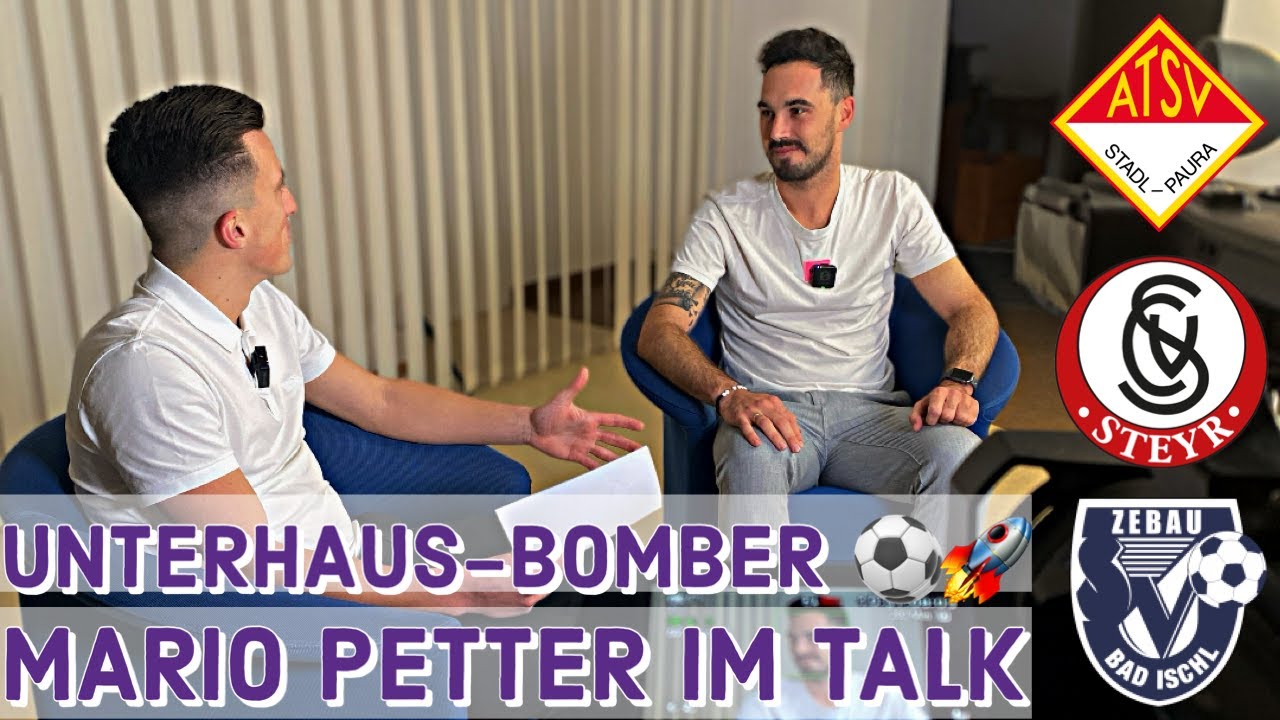 Talk Ep. #7 | Endgültiges KARRIEREENDE oder überraschendes COMEBACK von Goalgetter Mario Petter ⚽🎙️