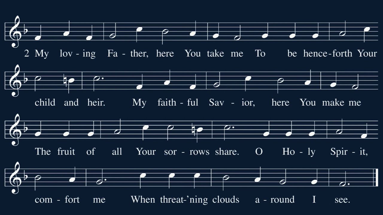 Hymn 590: Baptized into Your Name Most Holy