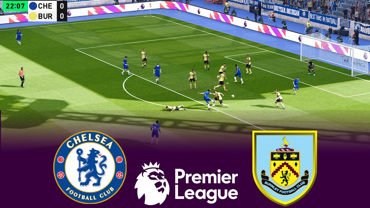 🔴CHELSEA vs BURNLEY ⚽ ENGLISH PREMIER LEAGUE 2025/26 ⚽ FOOTBALL GAMEPLAY HD PES 2026