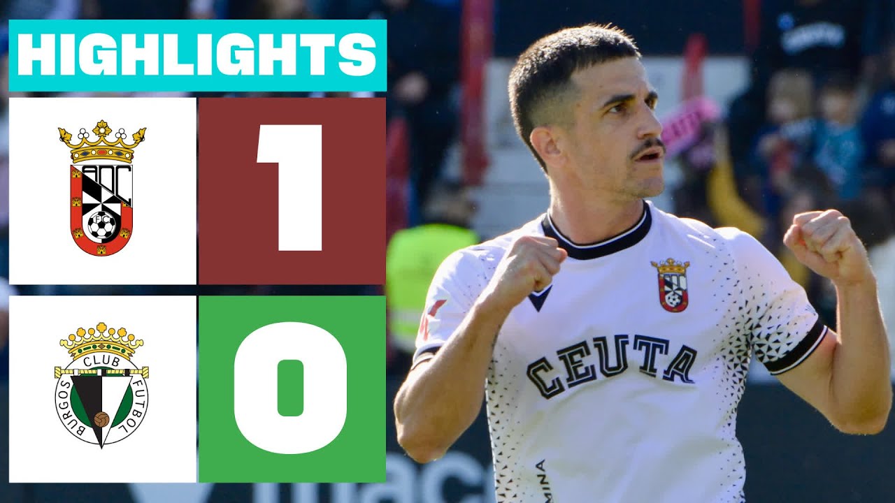 AD CEUTA FC 1 - 0 BURGOS CF | RESUMEN LALIGA HYPERMOTION
