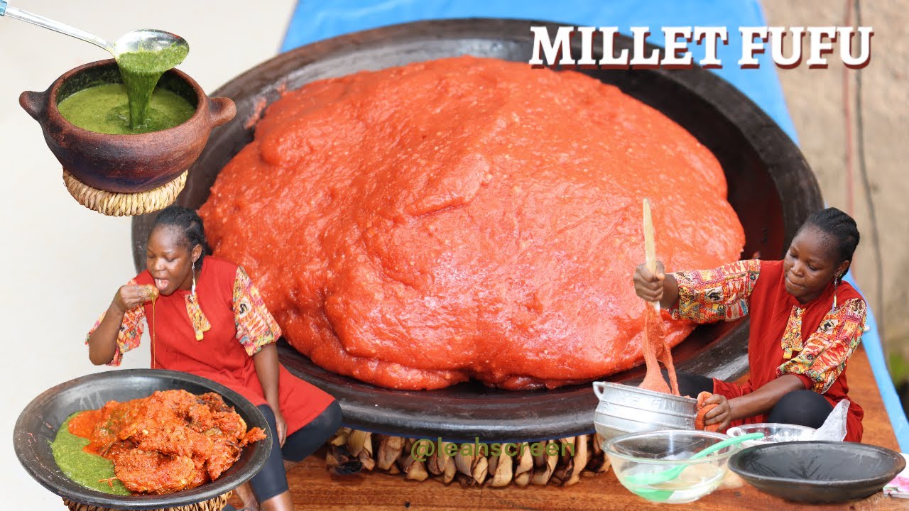 How To Make Millet Fufu Recipe New Update Cooking Healthy Food Africa Cuisine...