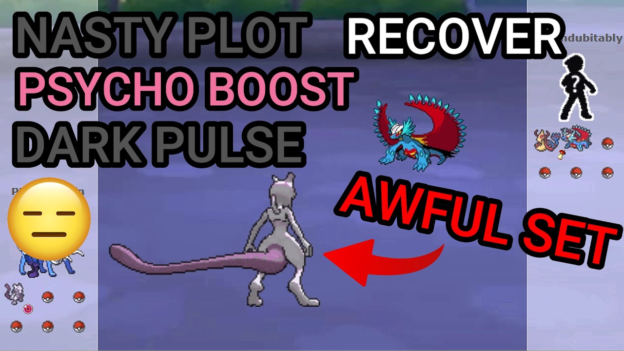 This Mewtwo Set Is Awful! (Pokemon Showdown Random Battles) (High Ladder)
