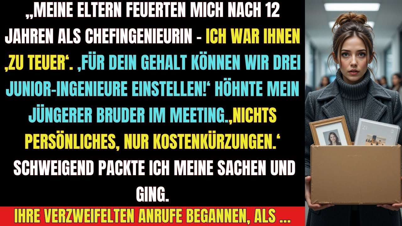 „Rausgeworfen aus der eigenen Firma – und dann riefen sie verzweifelt an…“