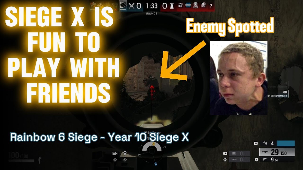 RAINBOW 6 SIEGE - SERIOUS MOMENTS THAT WERE TO FUNNY - SIEGE X 2025