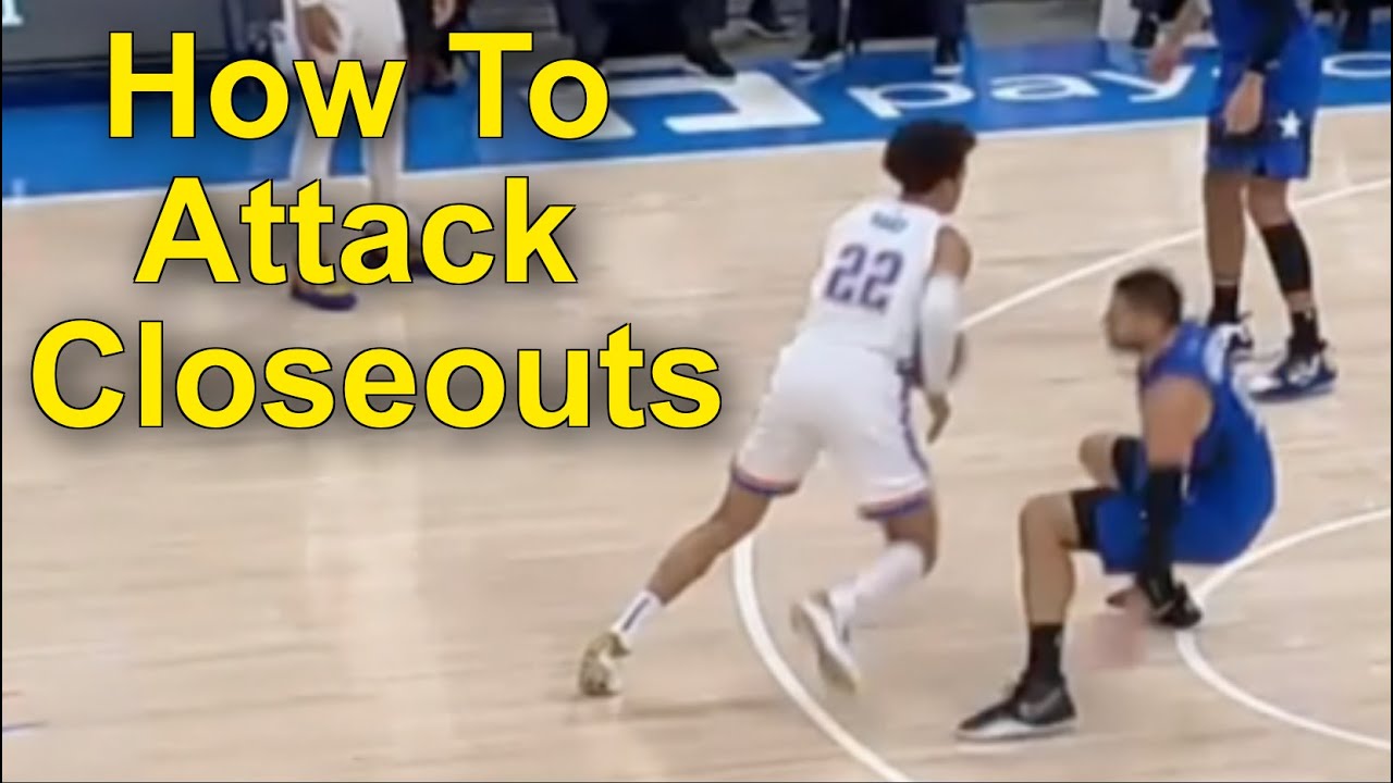 How To Attack Closeouts (Become A More Efficient Scorer)