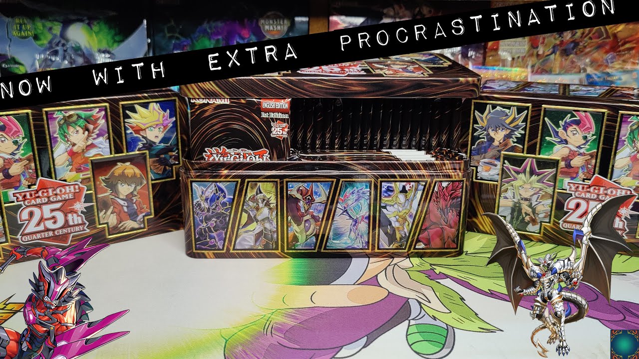 We pulled CRAZY! The Gratuitously Late 2023 Yu-Gi-Oh! Tin Case Opening.