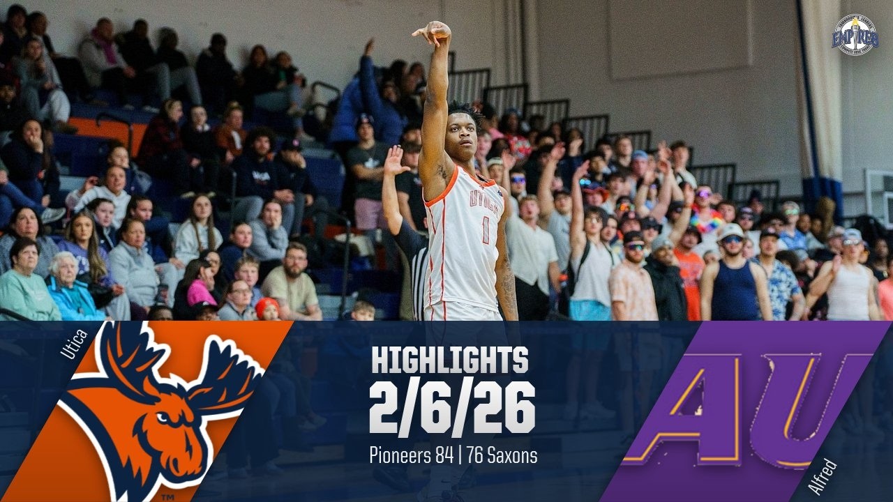 Utica vs Alfred University | Men's Basketball Highlights - 2/6/26