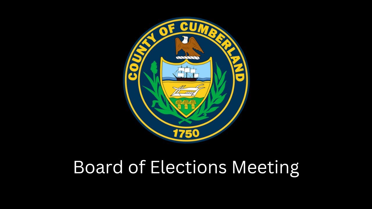 Board of Elections Meeting November 3, 2022