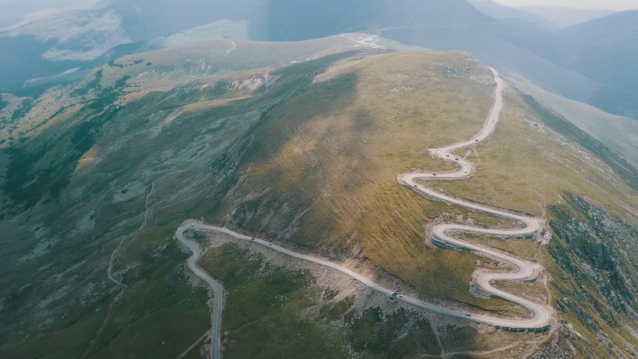 Transalpina (DN67C) from the air