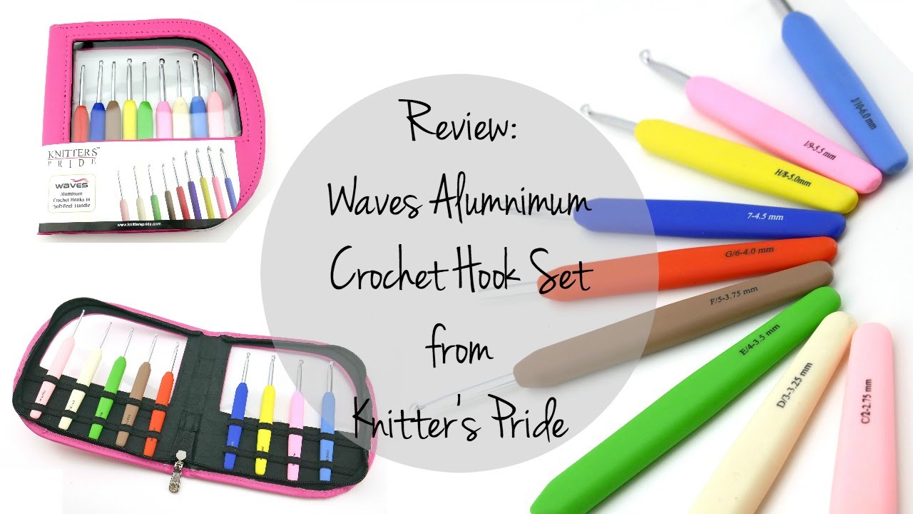 Waves Aluminum Hook Set from Knitters Pride