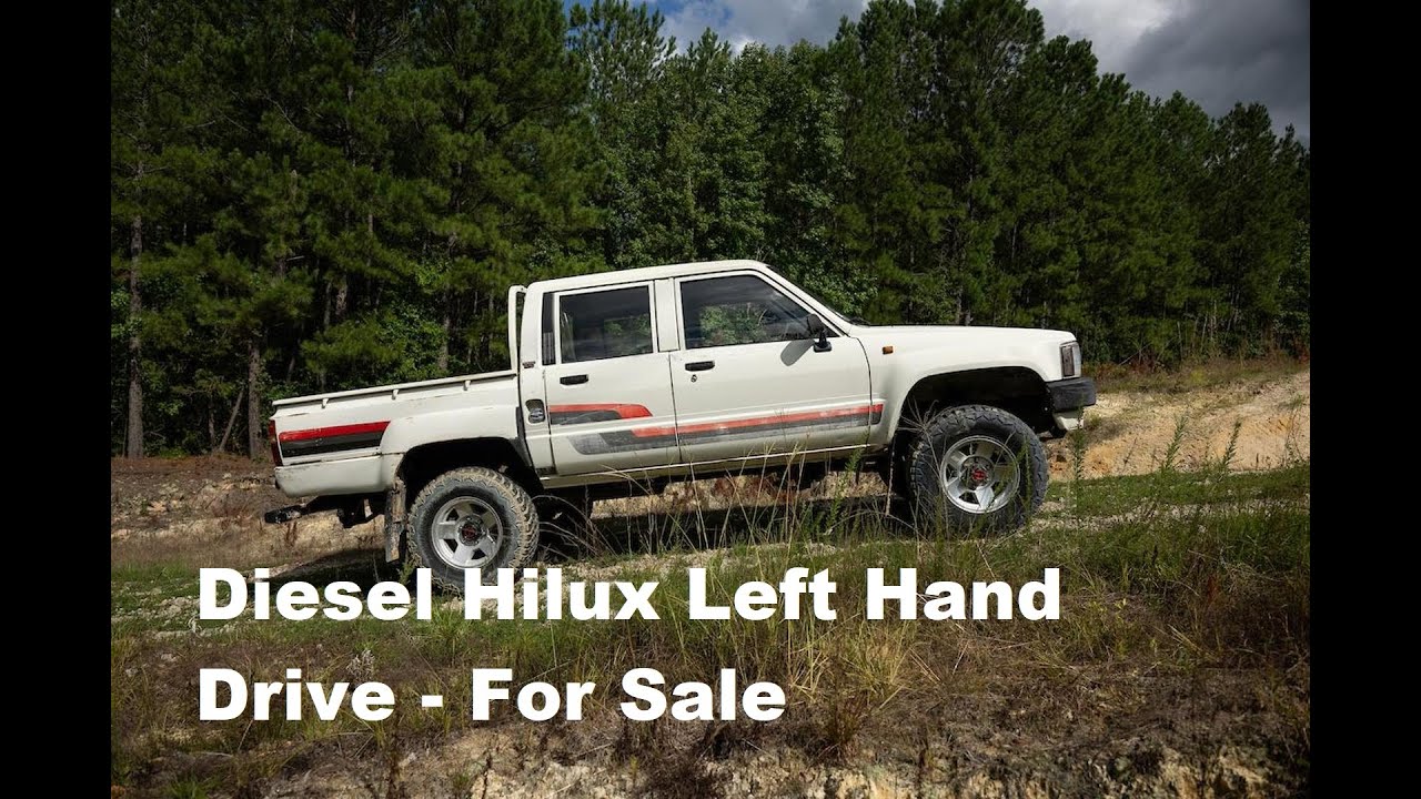 Продается пикап Toyota Hilux Crew Cab 4x4 1987 года выпуска с передней прямой осью и дизельным дв...