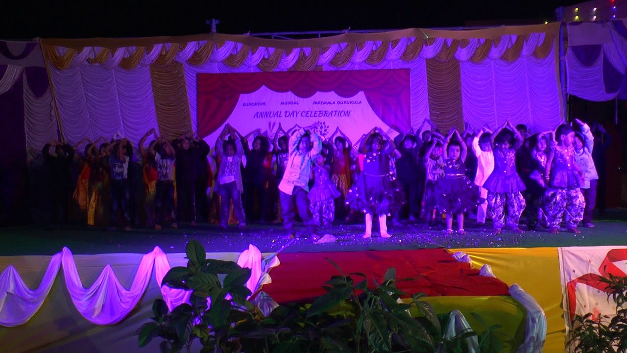 Bye bye song by Euro kids & Parimala Gurukula students A D 2019-20