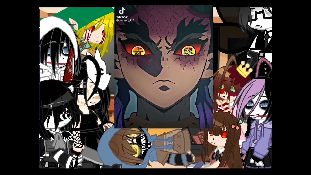 †{Los Creepypastas reaccionan a Laughing Jill es Mitsuri}† (pedido )