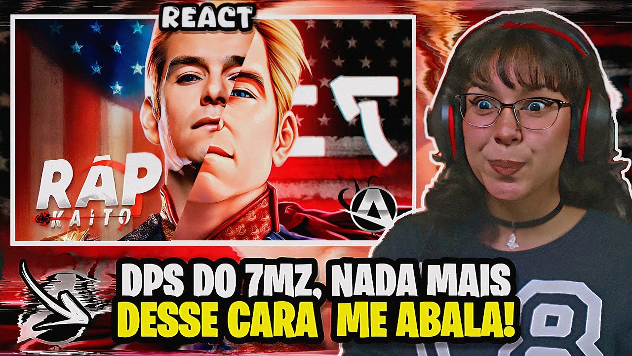 (ABALOU SIM!😵‍💫) Capitão Pátria (The Boys) - AniRap & Kaito | REACT