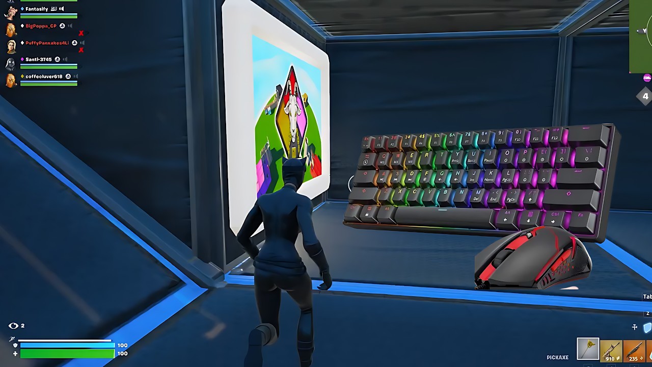 Fortnite 3v3v3v3 Go Goated Zone Wars 🐐 Gameplay (4K 120FPS)