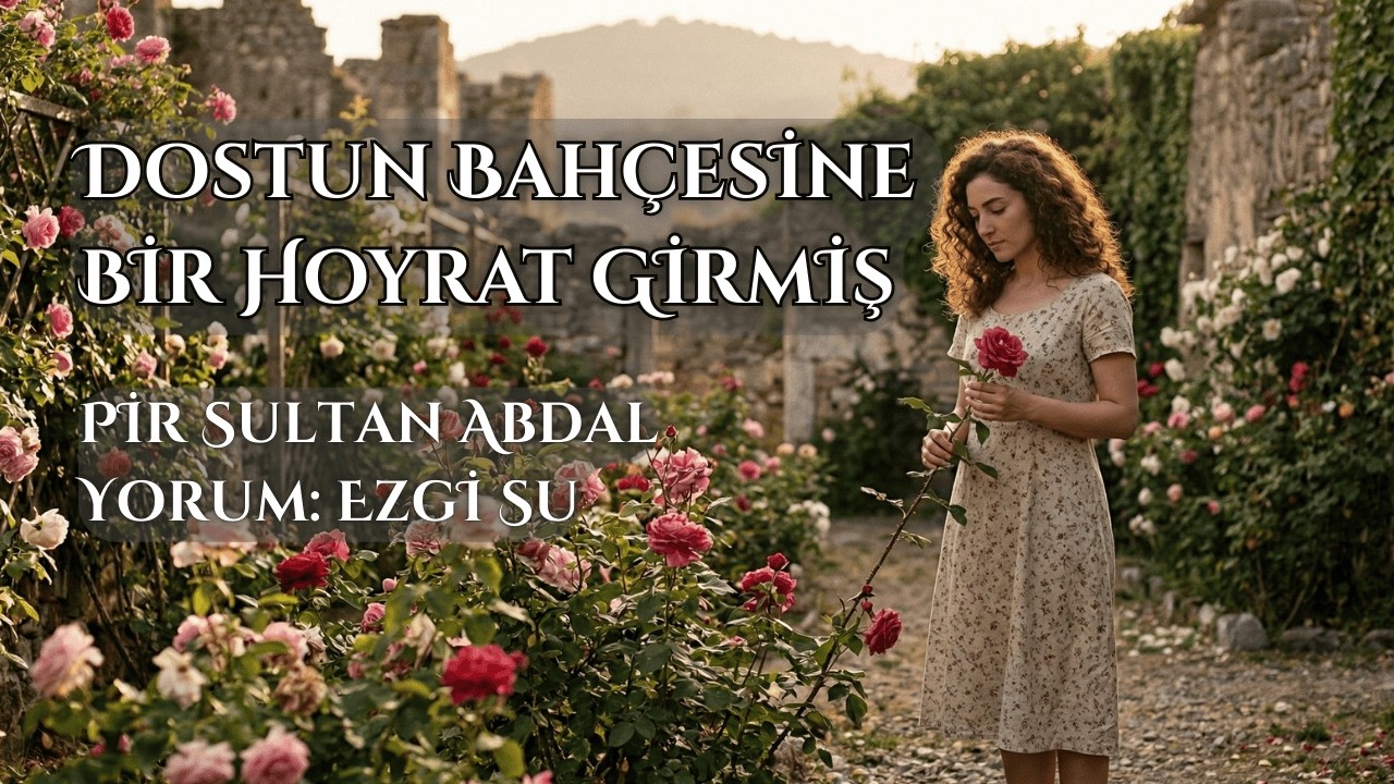Dostun Bahçesine Bir Hoyrat Girmiş - Türkü, Ezgi Su, Pir Sultan Abdal | Sazlı Yolcu