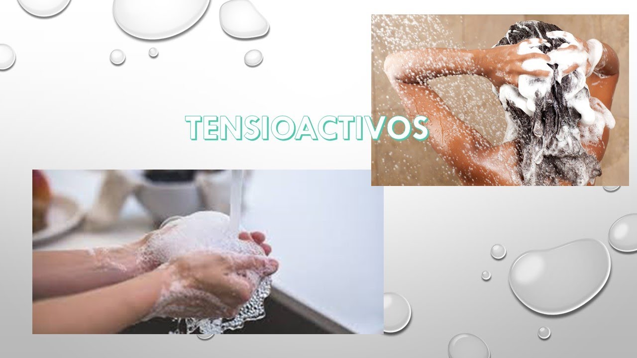TENSIOACTIVOS PARTE I. TIPOS Y COMBINACIONES