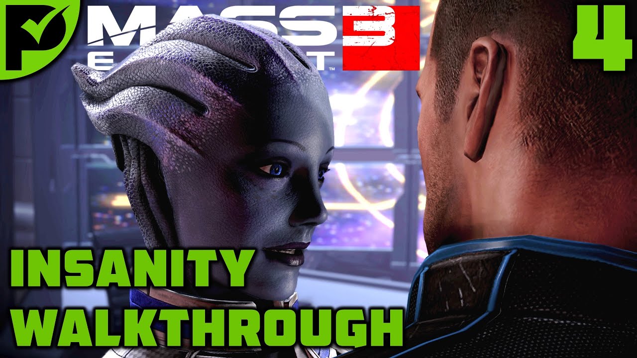 A Hint of Romance & A Cerberus Lab - Mass Effect 3 Insanity Walkthrough Ep. 4 [Legendary Edition]