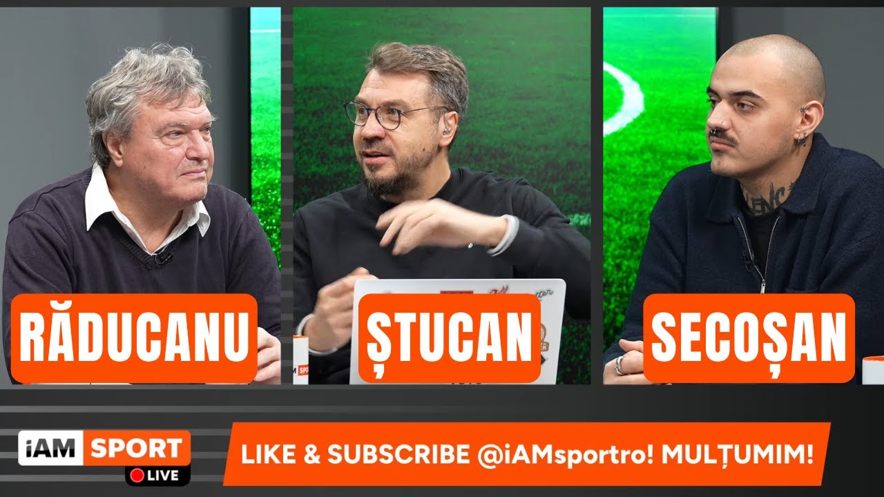 iAMsport LIVE - 14 Ianuarie | FCSB l-a luat pe Ofri Arad. Ștucan x Răducanu x Secoșan