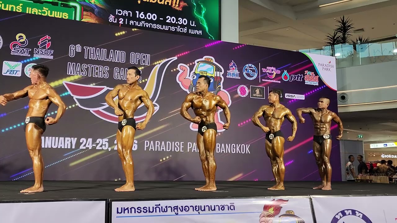6th Thailand Open Masters Games 2026  MAP +50Y 