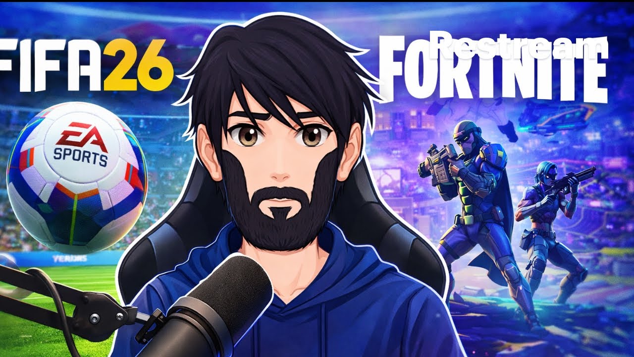 🎮 Stream EN DIRECTO | FC 26 ⚽ y Fortnite 🔫