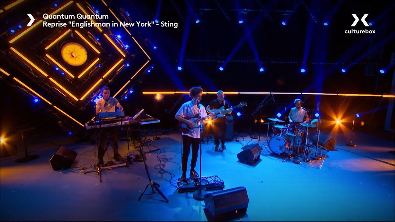 France Tv - Culturebox - Quantum Quantum - Englishman in New York (Sting cover)