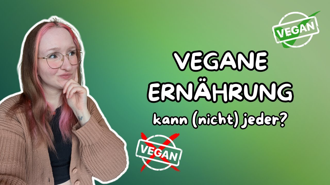Warum sich nicht jeder Mensch vegan ernähren kann | Diätassistentin klärt auf
