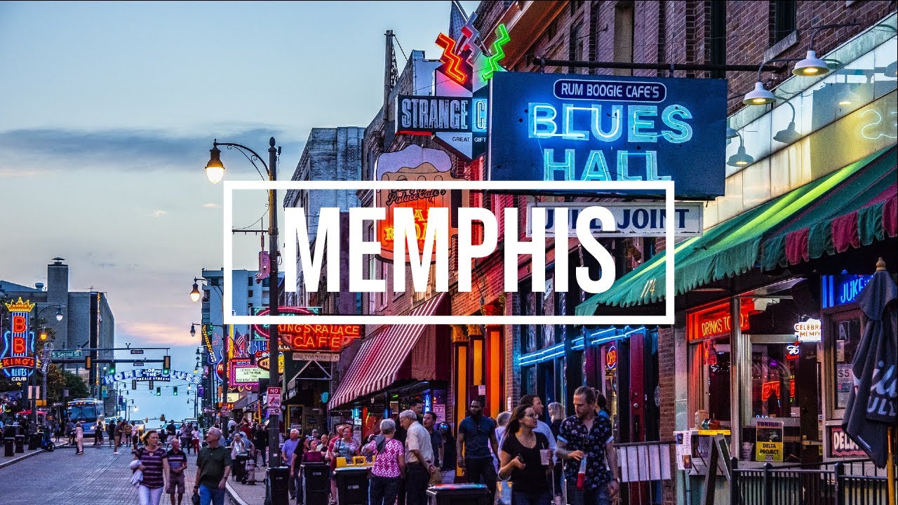 Memphis Tour By Drone [4K]