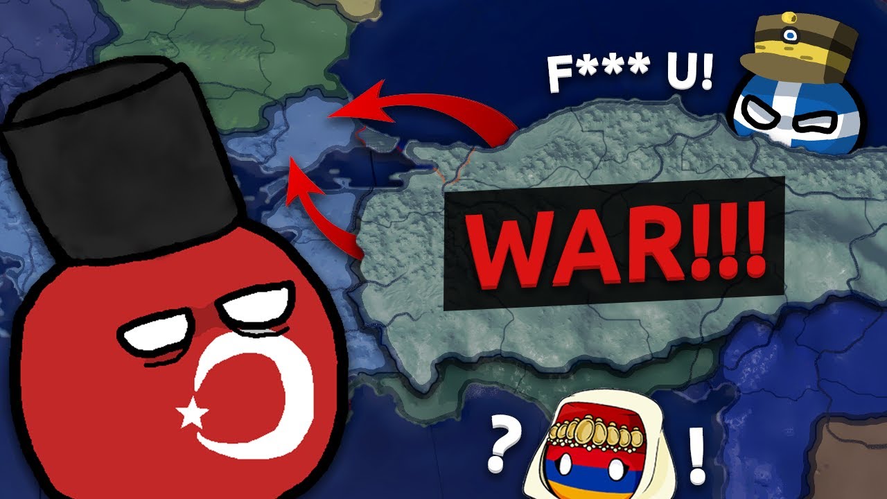 HOI4 : TURKISH WAR OF INDEPENDENCE IN FUHREREDUX!