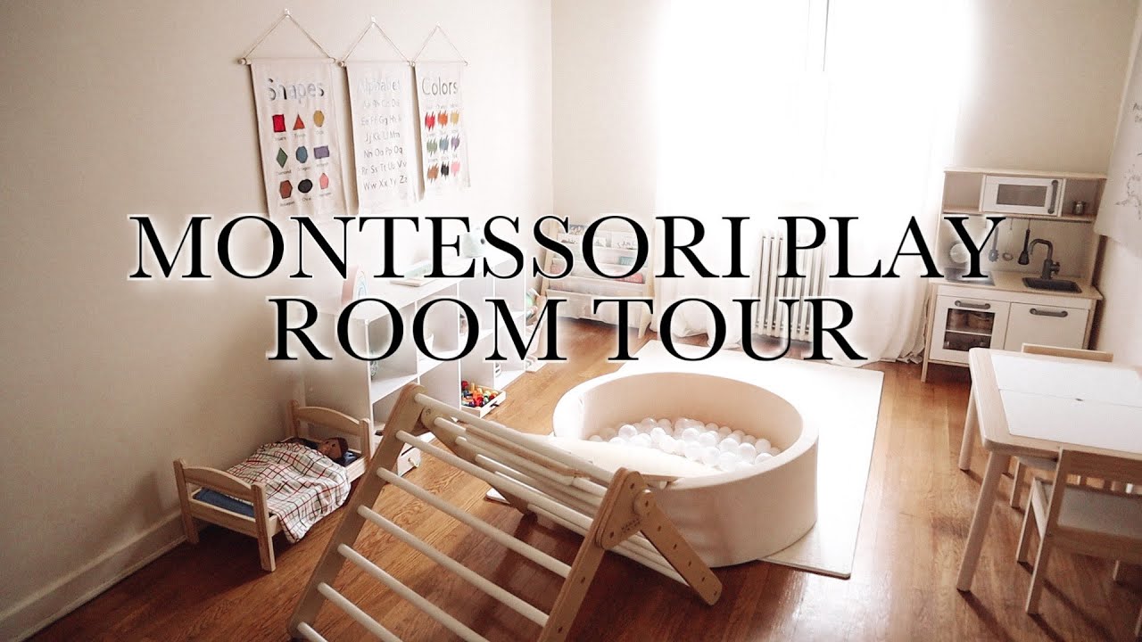 SMALL Playroom Tour! *Montessori Approach*
