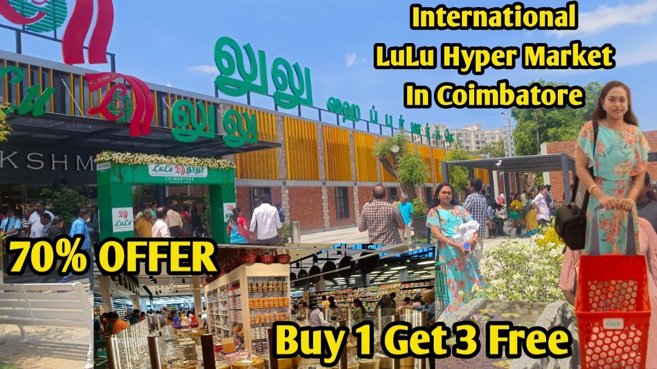 ‼️International LuLu Hyper Market Now In Coimbatore‼️