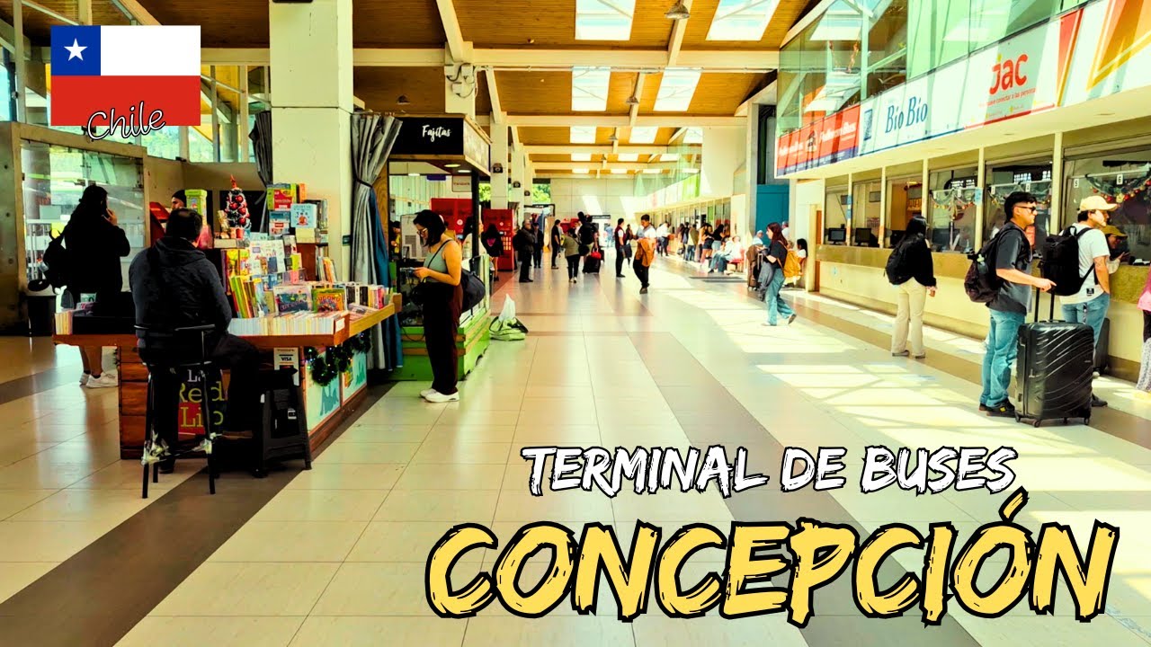 Terminal de buses Collao: ¿El mejor rodoviario de regiones? 🚌 Concepción 🇨🇱