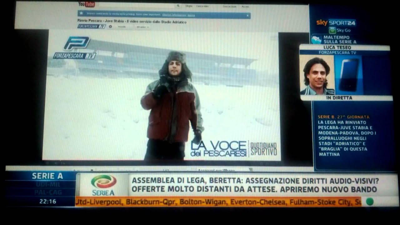 ForzapescaraTv su skysport24