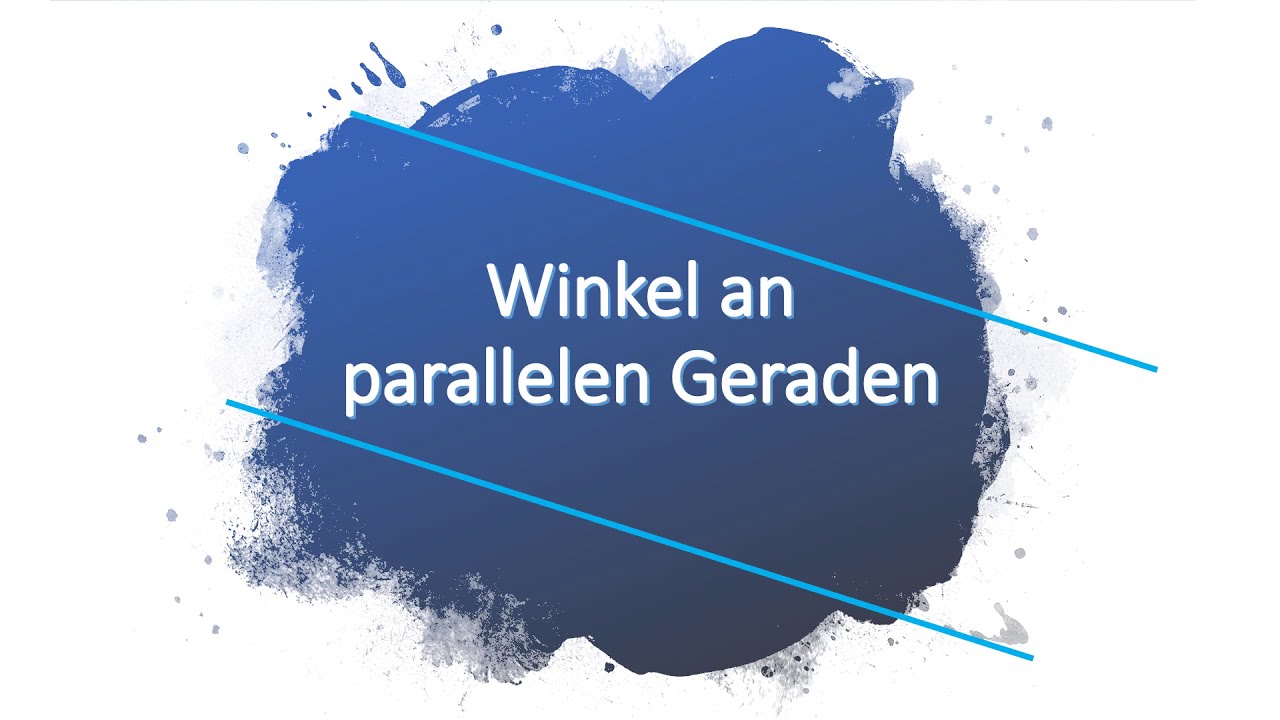 Winkel an parallelen Geraden