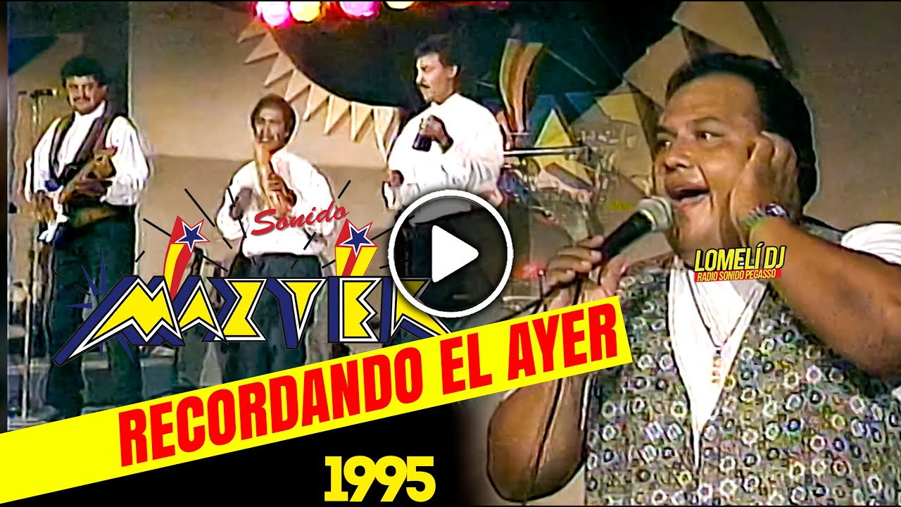 1995 - RECORDANDO EL AYER - Sonido Mazter - canta Cheo Martinez -