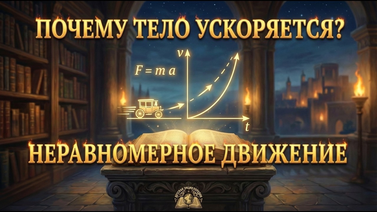 Неравномерное движение за 9 минут | Детская энциклопедия 2.0