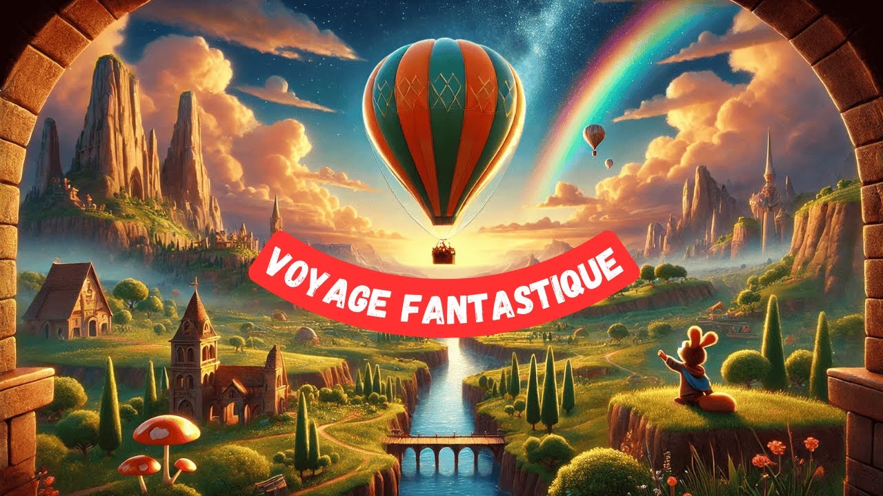 Voyage Fantastique - Chanson pour Enfants 🎶 Comptine d’Aventure Magique et Voyage Imaginaire 🌍