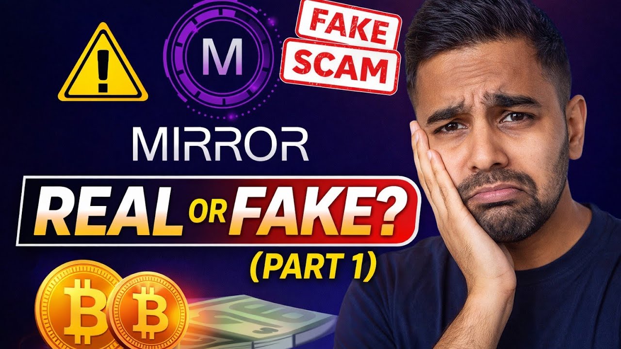 #mirror Mirror crypto trading kya hai Mirror crypto real ya scam How to use mirror trading app