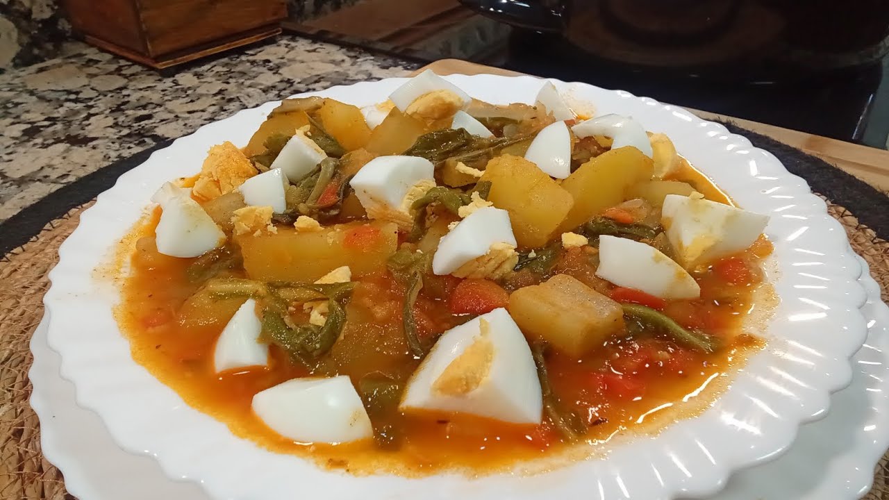 Receta SANA , FACIL , DELICIOSA y ECONÓMICA , PATATAS CON ACELGAS un guiso que esta espectacular 