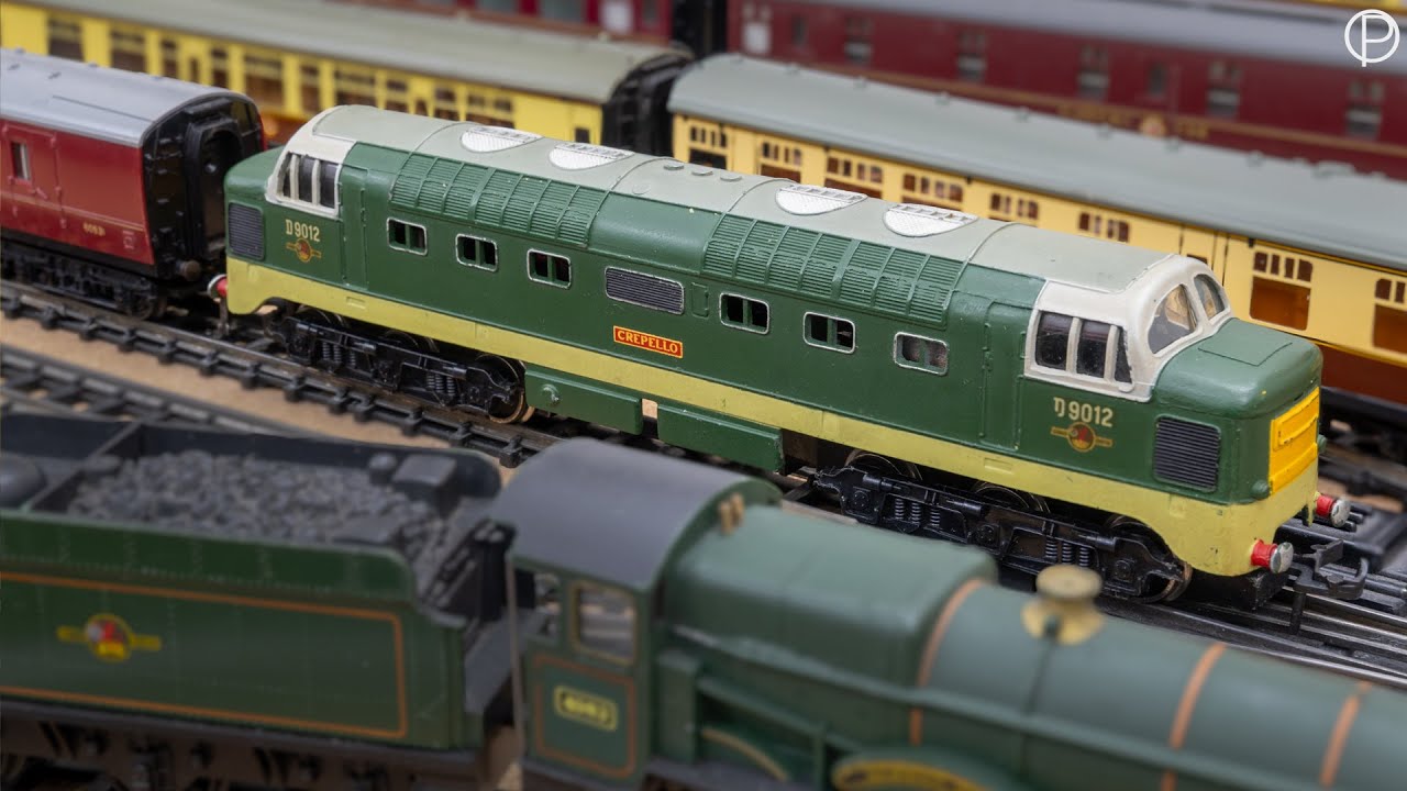 Играем с игрушечными поездами Tri-ang Hornby и Hornby Dublo