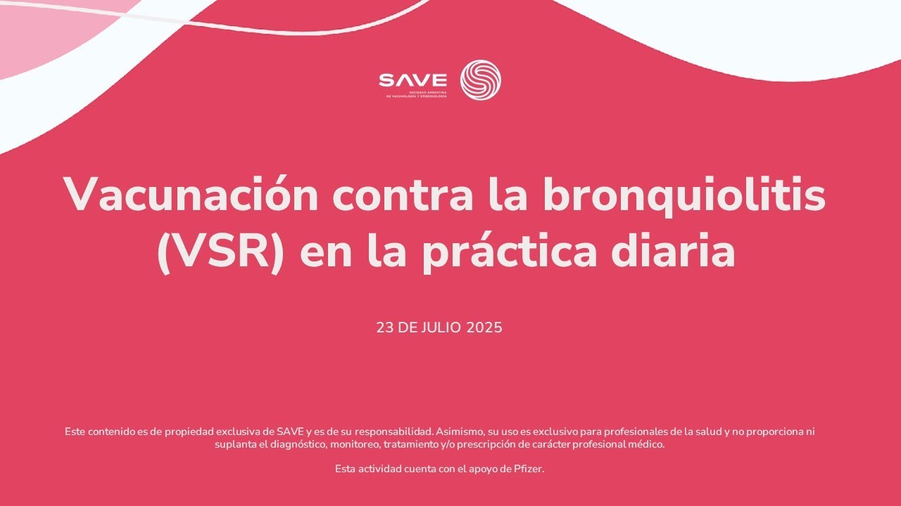 Webinar: Vacunación contra la bronquiolitis (VSR) en la práctica diaria