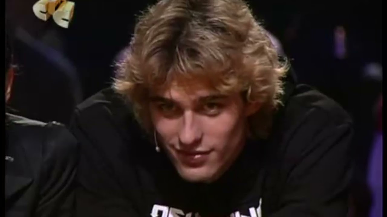 Vasiliy Stepanov and his lethal face card at a Russian game show