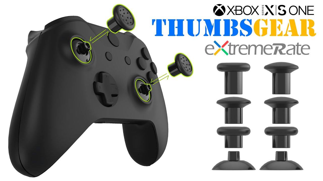XBOX One / Series X / S Controller ThumbsGear Interchangeable Elite Thumbsticks - eXtremeRate