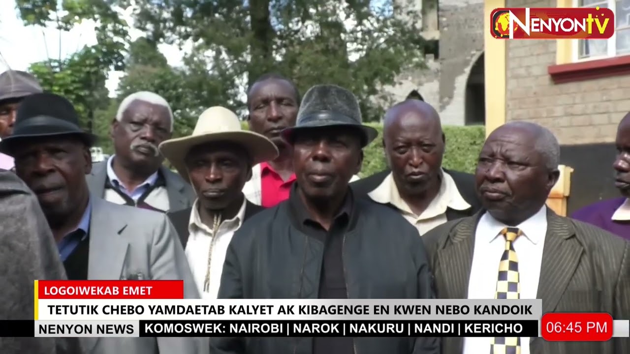 KIPSIGIS MYOOT COUNCIL OF ELDERS SET TO TOUR RIFT VALLEY COUNTIES TO PREACH UNITY AMONG THE LEADERS