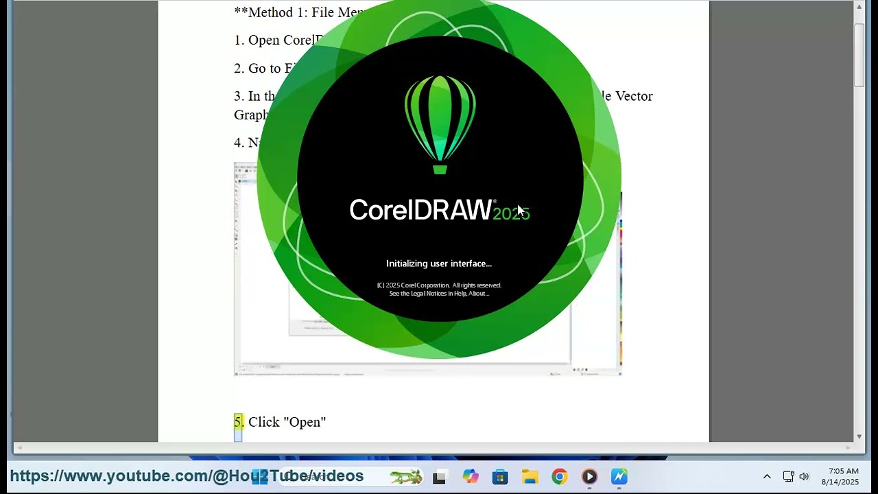 Файл SVG: как открыть файл SVG в CorelDRAW?
